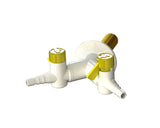 Two Way Wall Mounted Drop Lever Gas Tap - 900036
