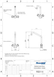 Monobloc Mixer Tap With Aerator Nozzle - 900115